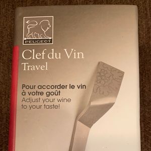 Peugeot Clef du Vin TravelWine Tasting Tool